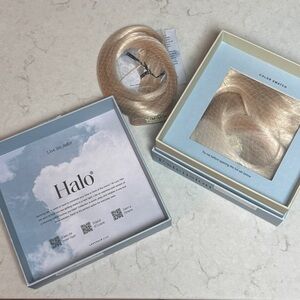 NEW AND UNUSED Luxy 20” Platinum Halo Extensions